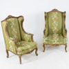 BERGÈRER, 1 par, Louis XVI stil, 1800-/1900-tal