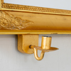 SPEGELLAMPETT, empire, förgylld och bronserad, 1800-talets första hälft