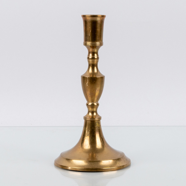 LJUSSTAKE, mässing, Skultuna, 1900-talets första hälft