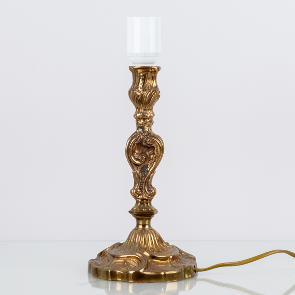 BORDSLAMPA, malm, Bersbo, märkt Jan Erik 1975 