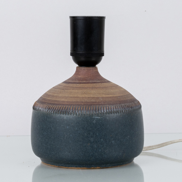 BORDSLAMPA, stengods, Klase, Höganäs, 1900-talets andra hälft