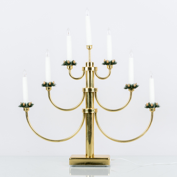 ADVENTSLJUSSTAKE, Konstsmide, 1900-talets andra hälft