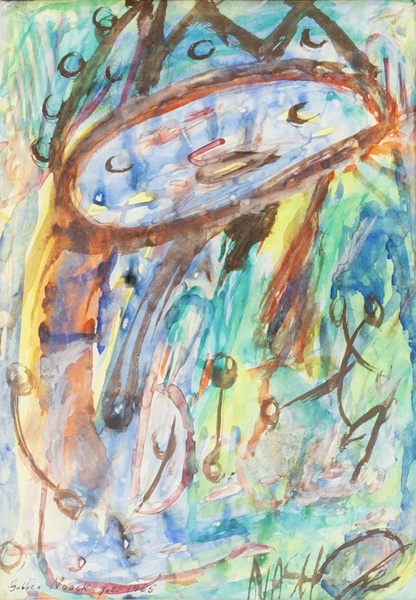  JÖRGEN NASH (Danmark, 1920-2004), signerad och daterad 1965