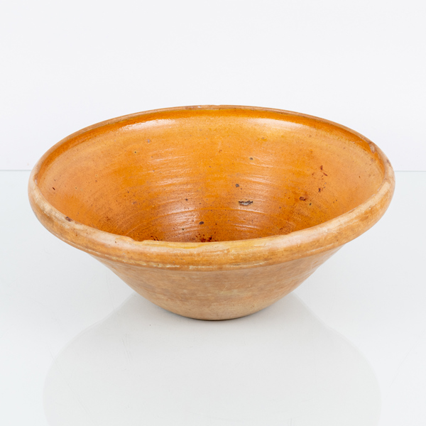 SPILLKUM, lergods, bla märkt A Holm, 1800-/1900-tal