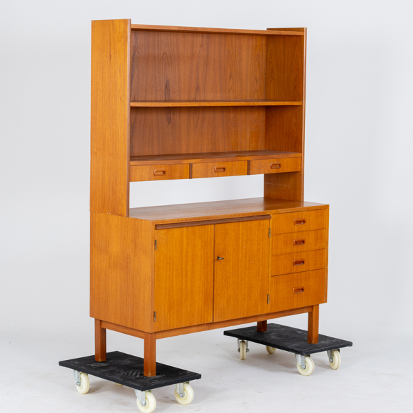 BOKHYLLA, teak, 1950-/60-tal