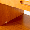 BOKHYLLA, teak, 1950-/60-tal