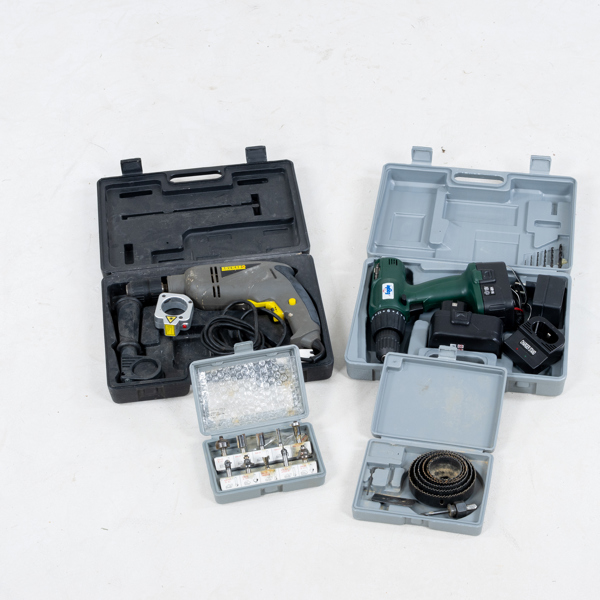 BORRMASKINER, 2 st, Bruksbo och Eagle, 2000-tal