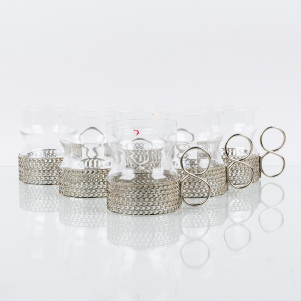 IRISH COFFEEGLAS, 6 st, Iittala, 1900-talets andra hälft