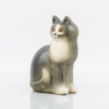 LISA LARSON, figur, stengods, "Katt", Keramikstudion Gustavsberg