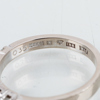 ALLIANSRING, 18k vitguld, svenska stämplar MGAB 1986, briljantslipade diamanter tot ca 0.35 ct
