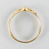 RING, 18k guld, med stenar, sannolikt sent 1900-tal