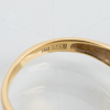 RING, 18k guld, med diamanter, sent 1900-tal