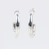 ÖRHÄNGEN, 1 par, sterlingsilver, creoler, 1900-/2000-tal