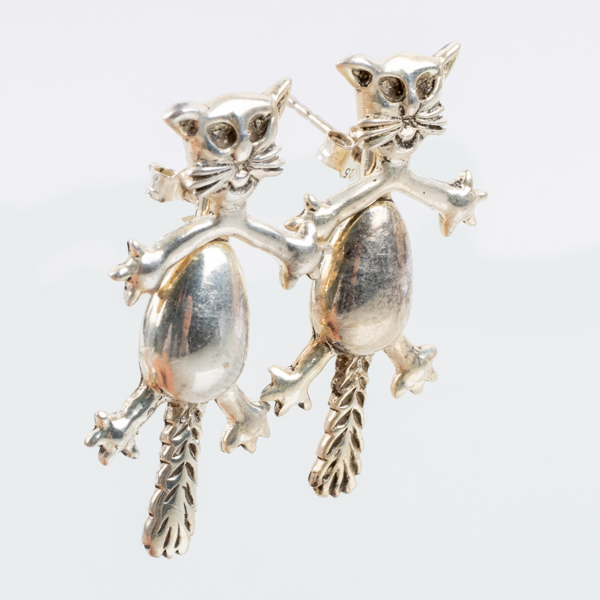 ÖRHÄNGEN, 1 par, sterlingsilver, 1900-/2000-tal