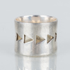 HJÖRDIS HJALMARSDOTTER, ring, silver, Laver L, Stockholm 1956