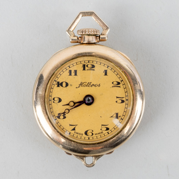 FICKUR, 14k guld, Wadsworth Helbros, 1900-talets första hälft