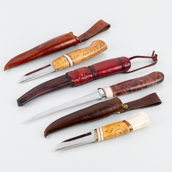 KNIVAR, 5 st, bla Frosts, 1900-tal