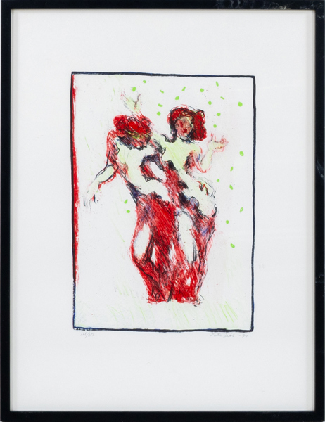 PETER DAHL (1934-2019), färglitografi, signerad, daterad -79 och numrerad 188/250