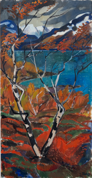 TORD LEANDER ENGSTRÖM (1914-1985), olja på duk, signerad och daterad 1953