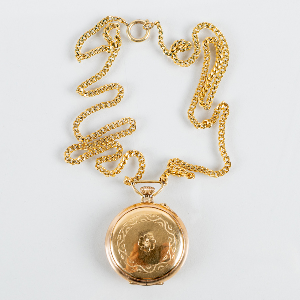 FICKUR, 14/18k guld, 1900-talets första hälft