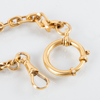 KLOCKKEDJA, 18k guld, 1800-/1900-tal