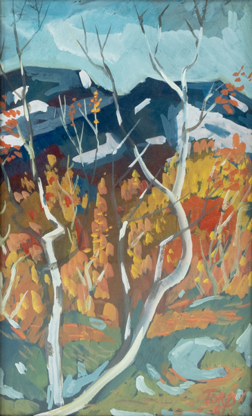 TORD LEANDER ENGSTRÖM (1914-1985), gouache, signerad och daterad 51