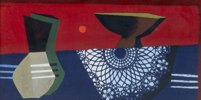  ESAIAS THORÉN (1901-1981), gouache, signerad