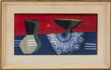  ESAIAS THORÉN (1901-1981), gouache, signerad
