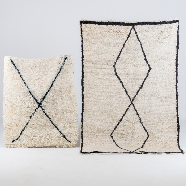 MATTOR, 2 st, marockanska, ull, 2000-tal