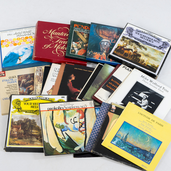 SAMLING LP-SKIVOR, klassisk musik