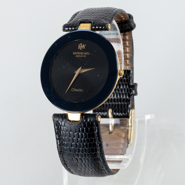  RAYMOND WEIL, armbandsur, guld på stål, "Othello"