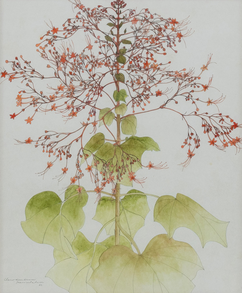 OKÄND KONSTNÄR, blandteknik, osignerad