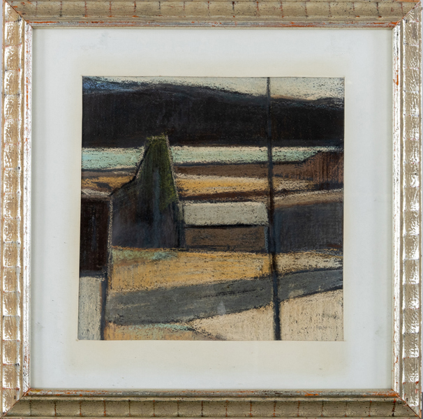 OIDENTIFIERAD KONSTNÄR, pastell, signerad Carl-Inc