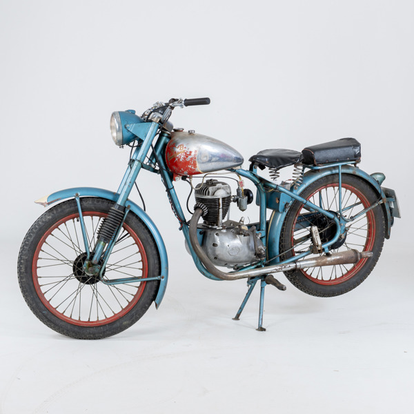 MOTORCYKEL, MAB, byggd i Norrköping, årsmodell 1952
