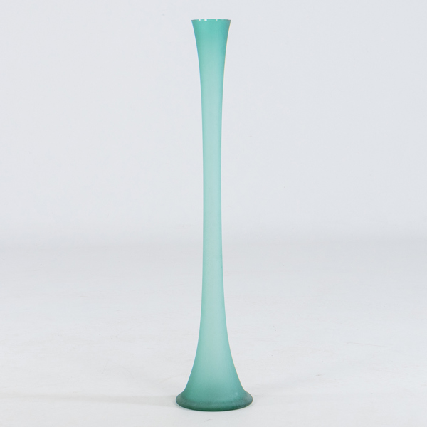 GOLVVAS, större modell, glas, 1900-talets slut