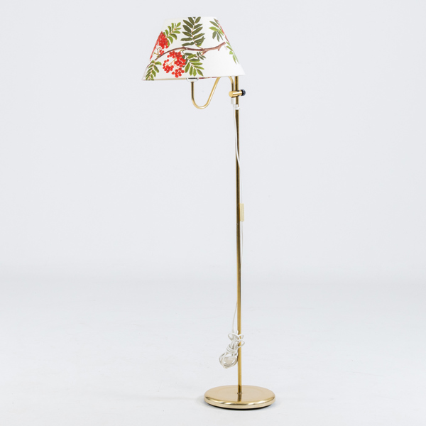 GOLVLAMPA, mässing, Nafa, 1900-talets andra hälft