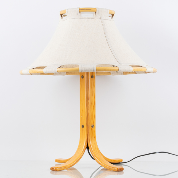 ANNA EHRNER, bordslampa, furu, "Anna", Ateljé Lyktan, 1900-talets andra hälft