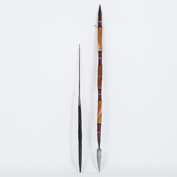 SPJUT, 2 st, Afrika, 1900-tal