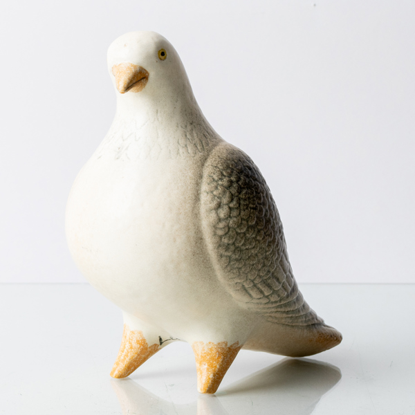 LISA LARSON, figur, stengods, "Duva", Keramikstudion, Gustavsberg