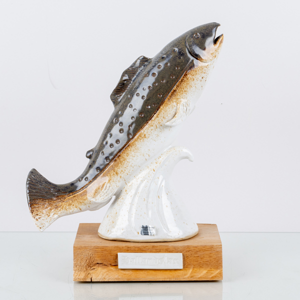 FIGUR, stengods, Röinge keramik, Halmstad