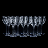 BERTIL VALLIEN, 12 st vitvinsglas, kristall, "Chateau", Kosta Boda