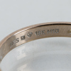 RING, 18k vitguld, svenska stämplar