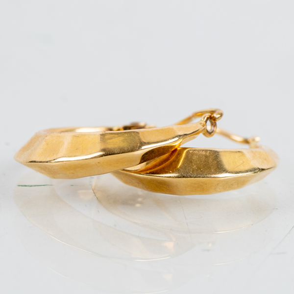 ÖRHÄNGEN, 1 par, 18k guld