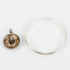 ARMRING OCH HÄNGE, sterlingsilver, Danmark/Mexiko, 1900-talets andra hälft