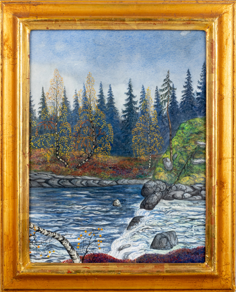 PER JULIUS (född 1951), akvarell, signerad