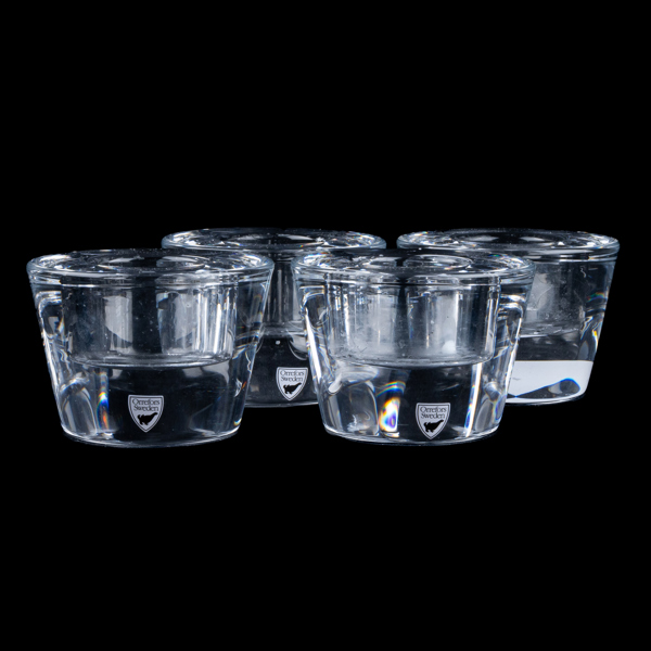 LJUSLYKTOR, 4 st, glas, Orrefors
