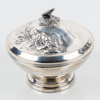 LOCKSKÅL, sterlingsilver, 1800-tal