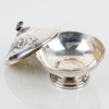 LOCKSKÅL, sterlingsilver, 1800-tal