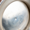 LOCKSKÅL, sterlingsilver, 1800-tal