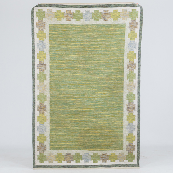 INGEGERD SILOW, matta, rölakan, monogramsignerad, ca 203 x 129 cm